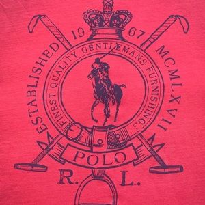 Red Polo Raulgh Lauren large